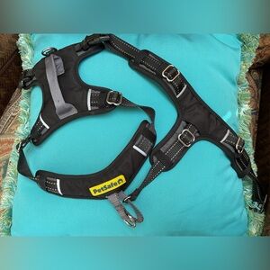 Petsafe black dog harness. NWOT
